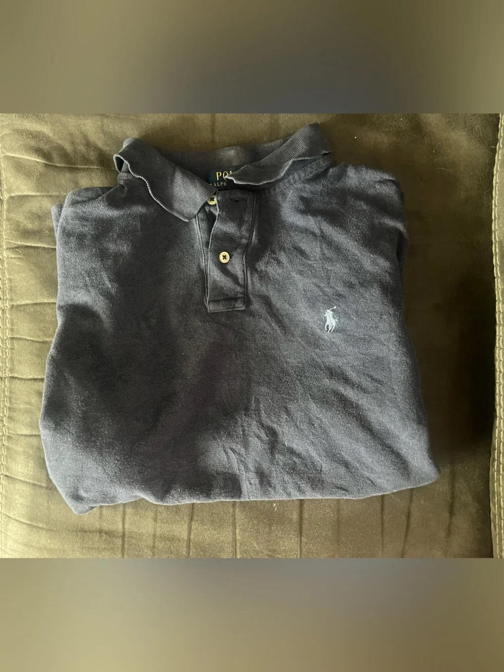 Ralph Lauren Navy Blue Polo Shirt